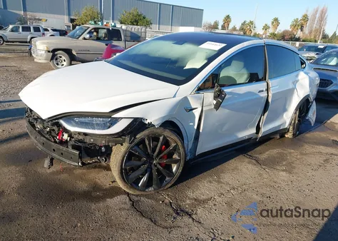 2017 Tesla Model X P100D from USA, damaged, VIN 5YJXCBE43HF079173